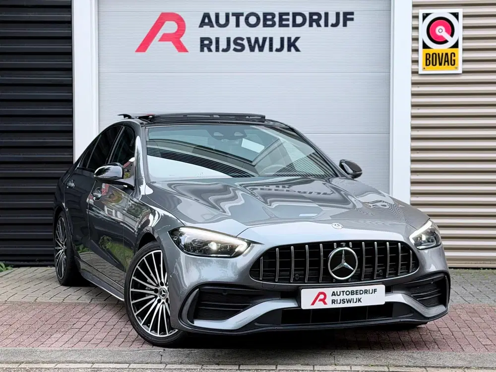 Mercedes-Benz C-Klasse 300 AMG Line Pano uit 2021, foto 9