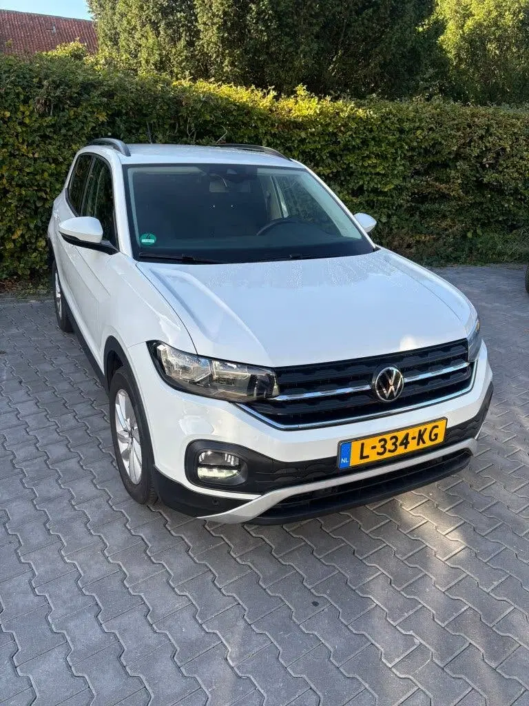 Volkswagen T-Cross 1.0 TSI 110pk 7-DSG 2021 Wit uit 2021, foto 2