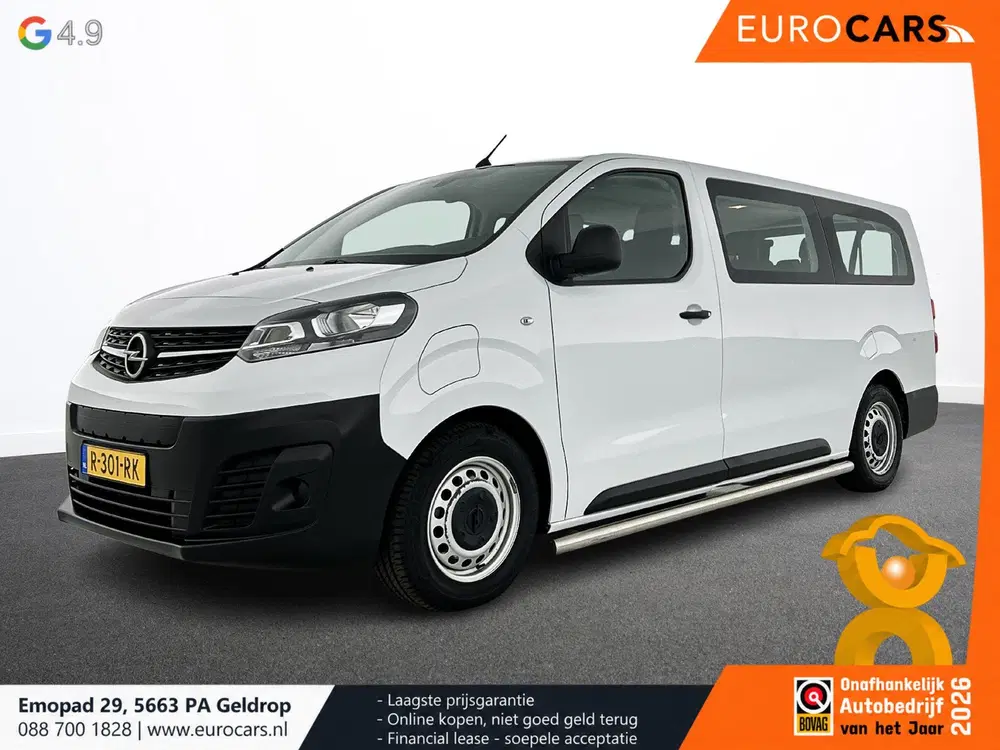 Opel Vivaro L3H1 75 kWh 9-persoons PERSONENBUS Airco uit 2022