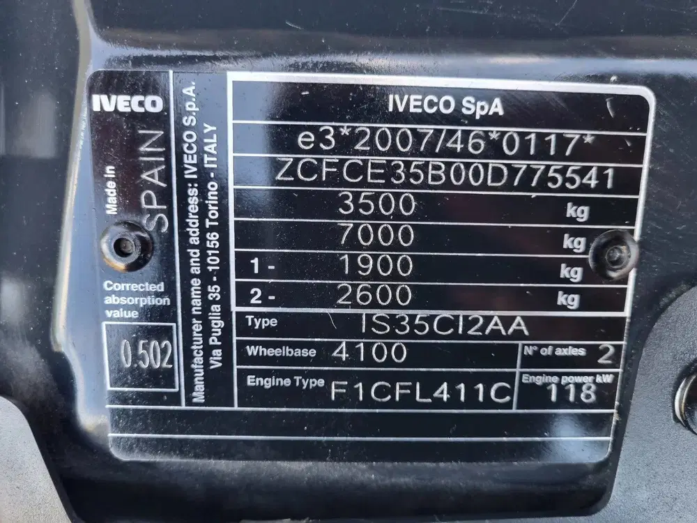 Iveco Daily 35C16 uit 2024, foto 10