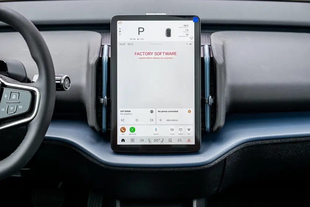 Volvo EX30 P5 Long Range Plus Europa 69 kWh uit 2026, foto 8
