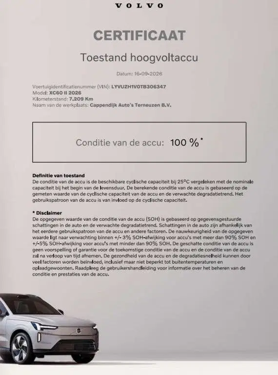Volvo XC60 T6 398PK Recharge Ultra Black Edition uit 2025, foto 9