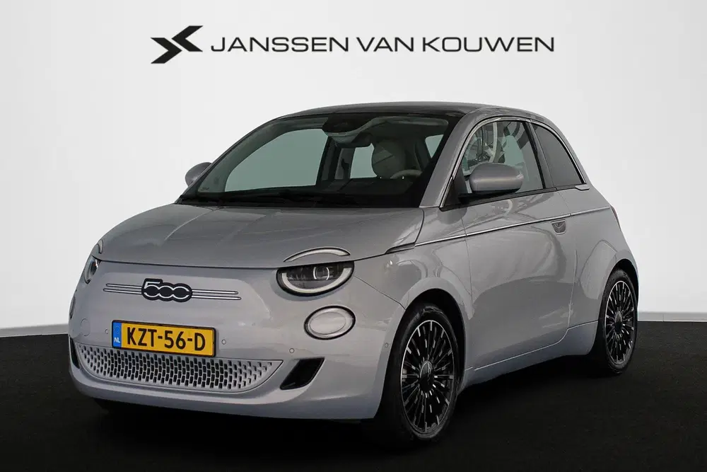 Fiat 500 La Prima 42 kWh Pano Leder Stoelverwarming uit 2024