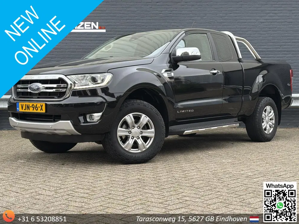 Ford Ranger 2.0 EcoBlue Limited Super Cab uit 2021