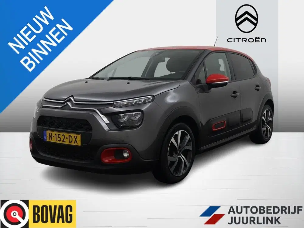 Citroën C3 Citroen C3 1.2T 110PK Shine Camera uit 2021
