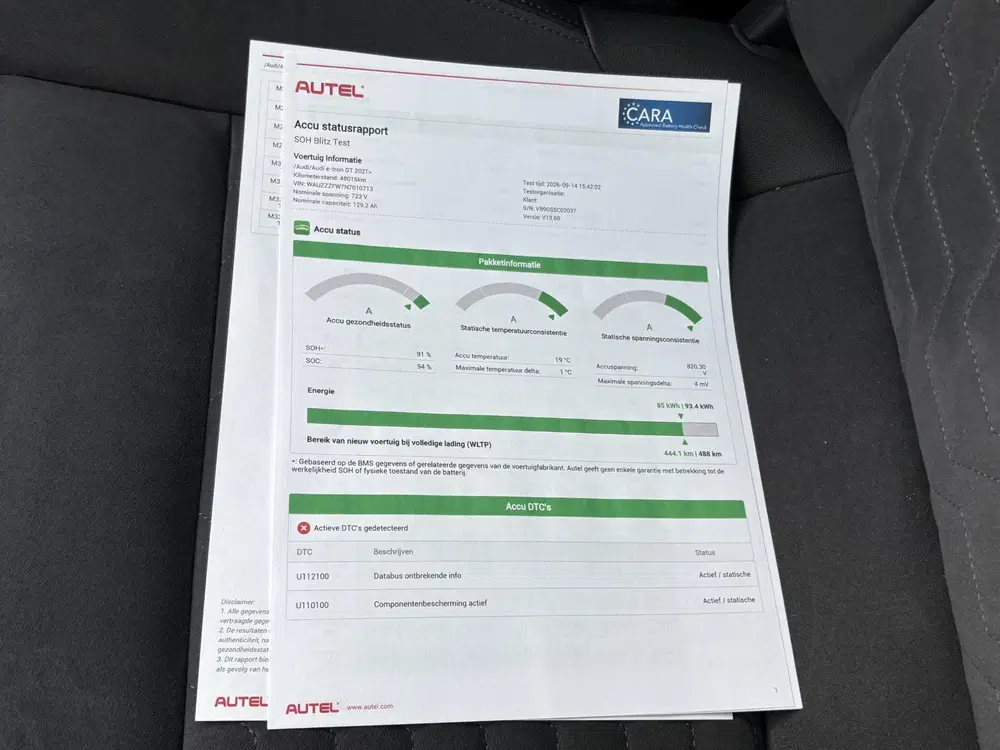 Audi e-tron GT e-tron GT SOH 91% uit 2022, foto 2