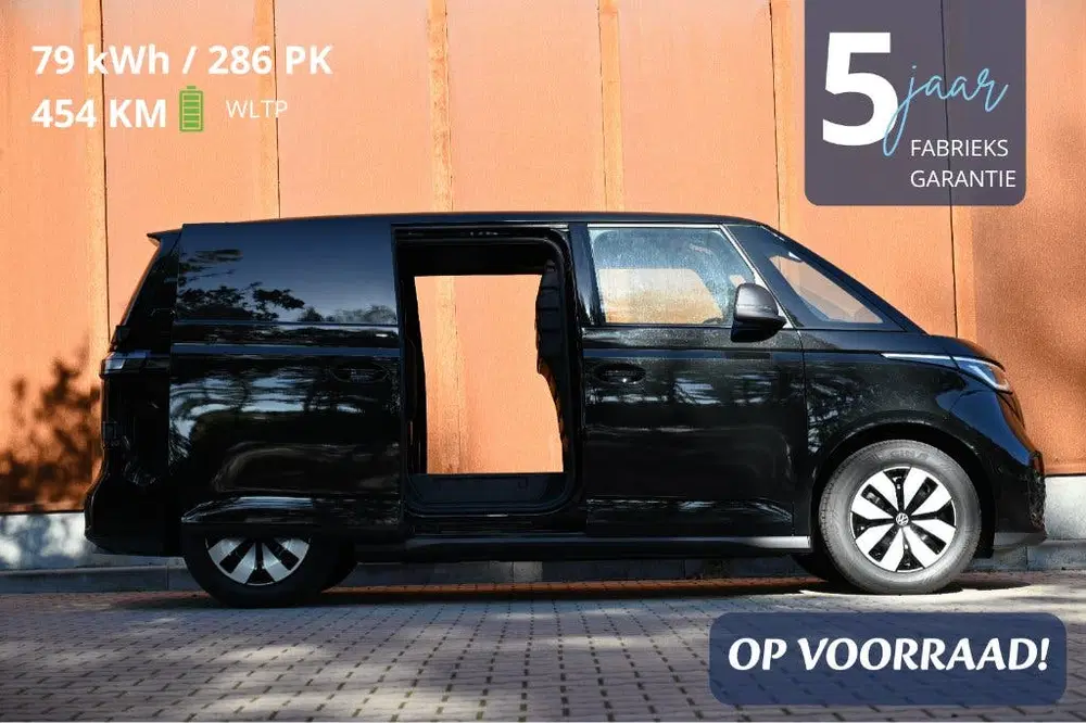 Volkswagen ID. Buzz Cargo 79 kWh Black Long Range 454km uit 2026