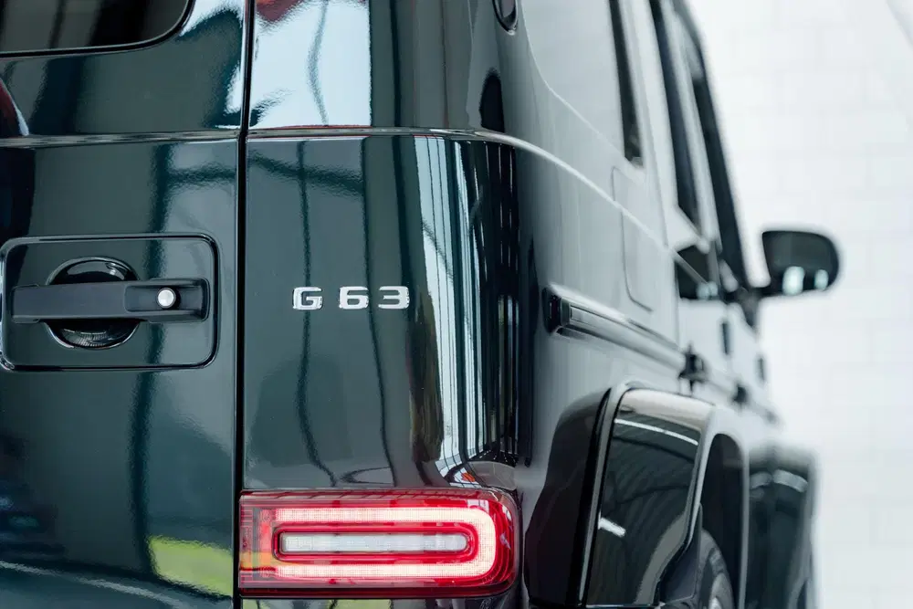 Mercedes-Benz G-Klasse G63 l Burmester 3D l Emerald Green l uit 2023, foto 11