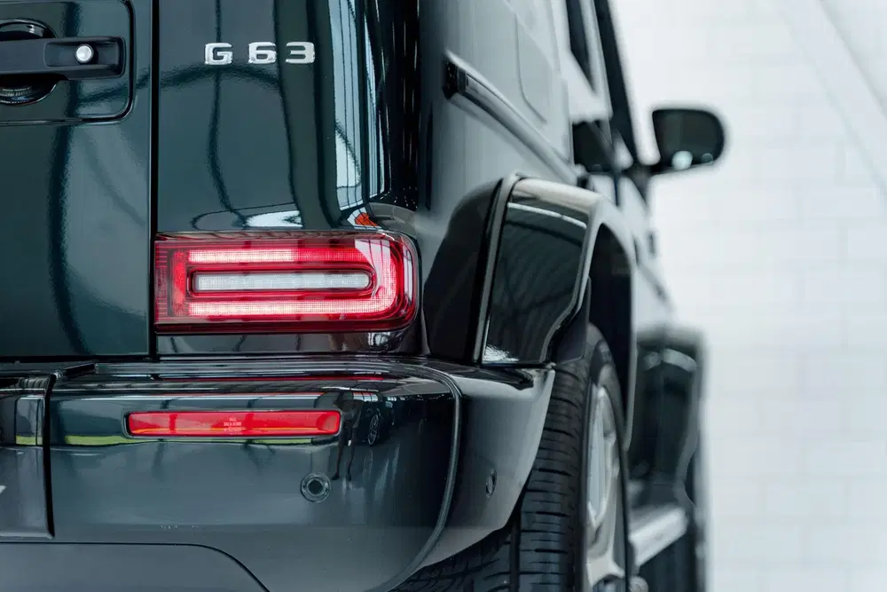 Mercedes-Benz G-Klasse G63 l Burmester 3D l Emerald Green l uit 2023, foto 12