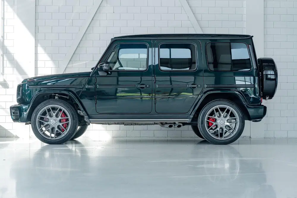 Mercedes-Benz G-Klasse G63 l Burmester 3D l Emerald Green l uit 2023, foto 2
