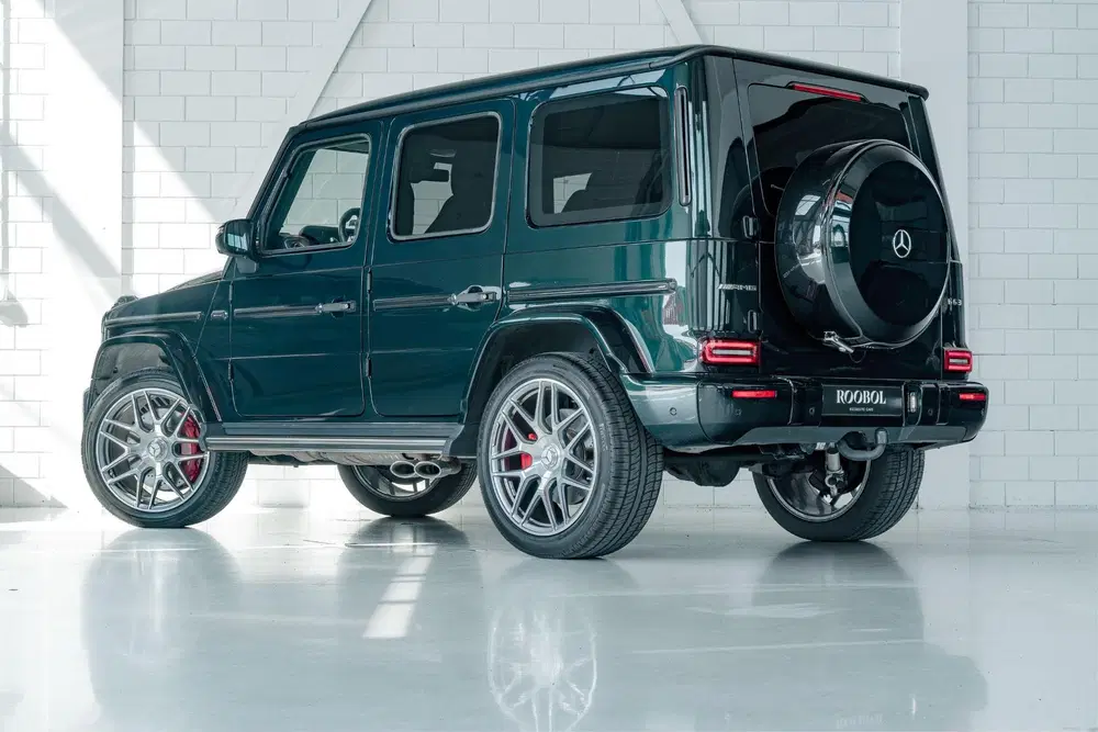 Mercedes-Benz G-Klasse G63 l Burmester 3D l Emerald Green l uit 2023, foto 3