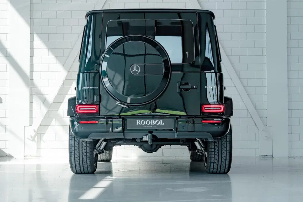 Mercedes-Benz G-Klasse G63 l Burmester 3D l Emerald Green l uit 2023, foto 5