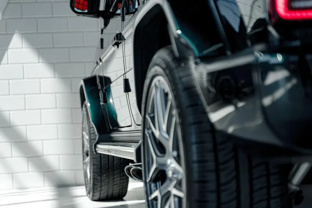 Mercedes-Benz G-Klasse G63 l Burmester 3D l Emerald Green l uit 2023, foto 8