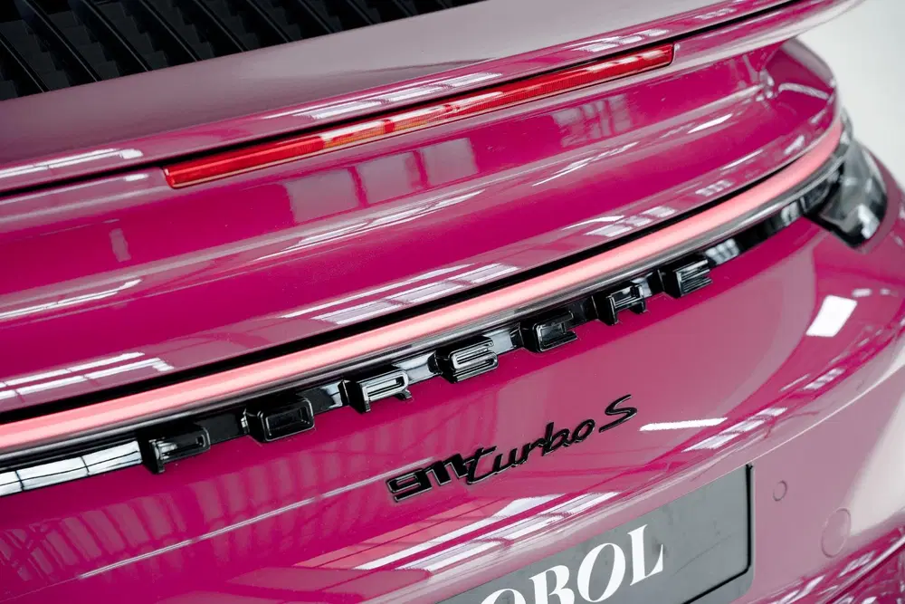 Porsche 911 Turbo S *PTS RUBYSTAR* l Aero pack l PASM uit 2023, foto 10