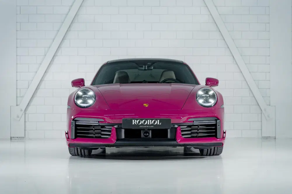 Porsche 911 Turbo S *PTS RUBYSTAR* l Aero pack l PASM uit 2023, foto 15