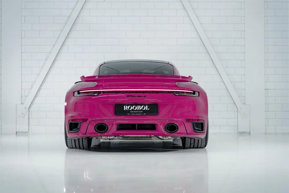 Porsche 911 Turbo S *PTS RUBYSTAR* l Aero pack l PASM uit 2023, foto 4
