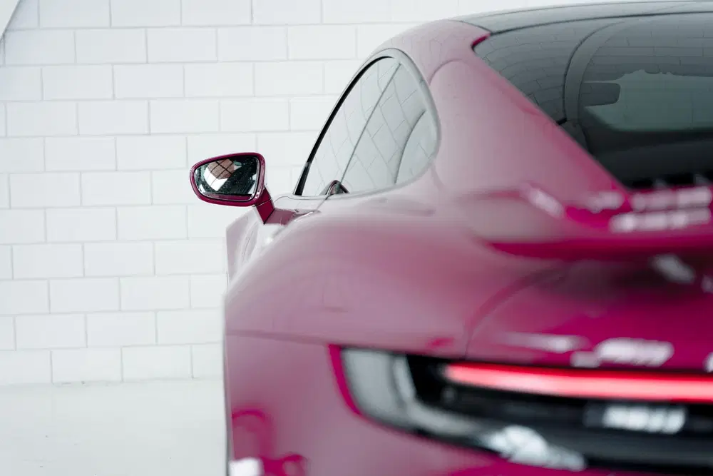 Porsche 911 Turbo S *PTS RUBYSTAR* l Aero pack l PASM uit 2023, foto 6
