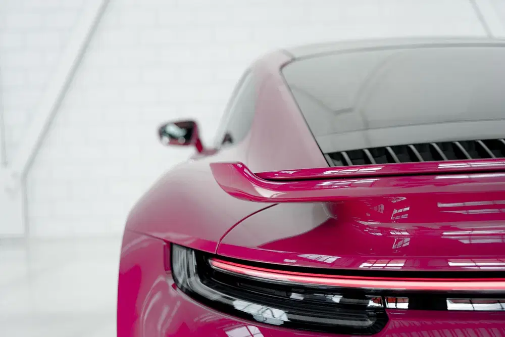 Porsche 911 Turbo S *PTS RUBYSTAR* l Aero pack l PASM uit 2023, foto 7