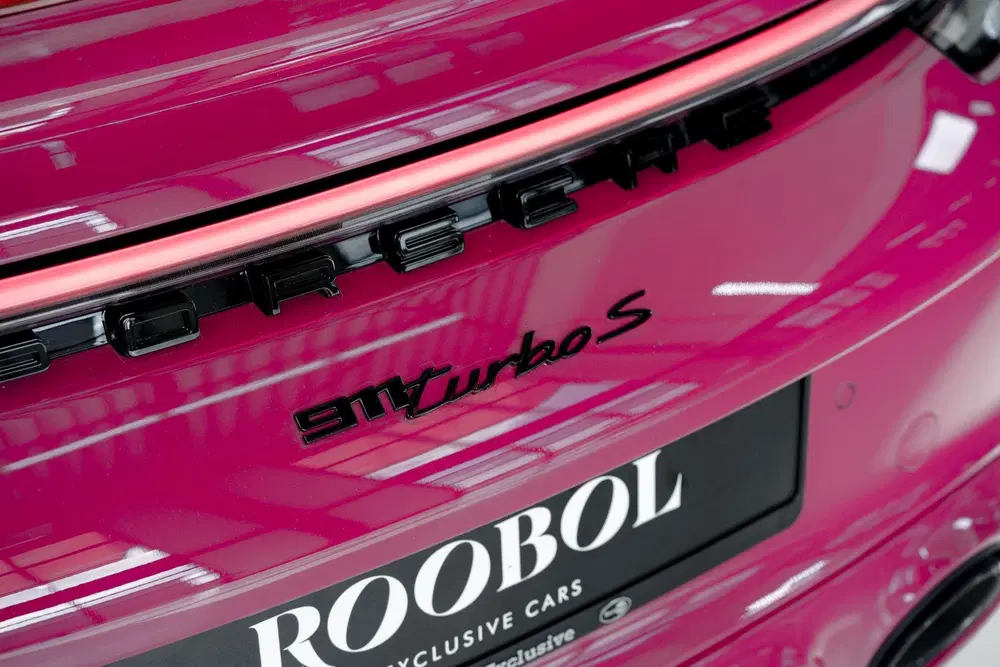 Porsche 911 Turbo S *PTS RUBYSTAR* l Aero pack l PASM uit 2023, foto 9
