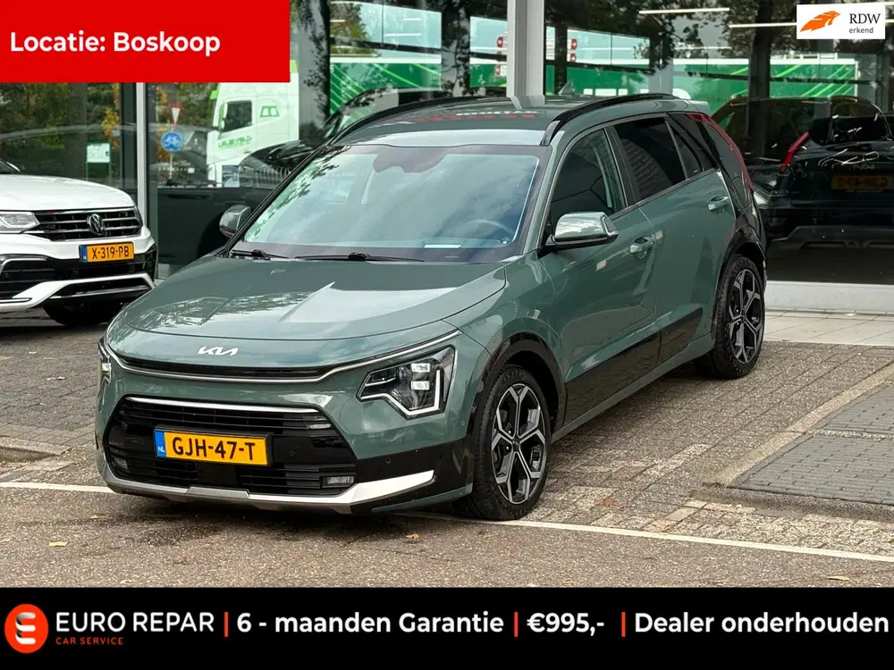Kia Niro 1.6 GDi Hybrid DynamicLine TREKHAAK uit 2024