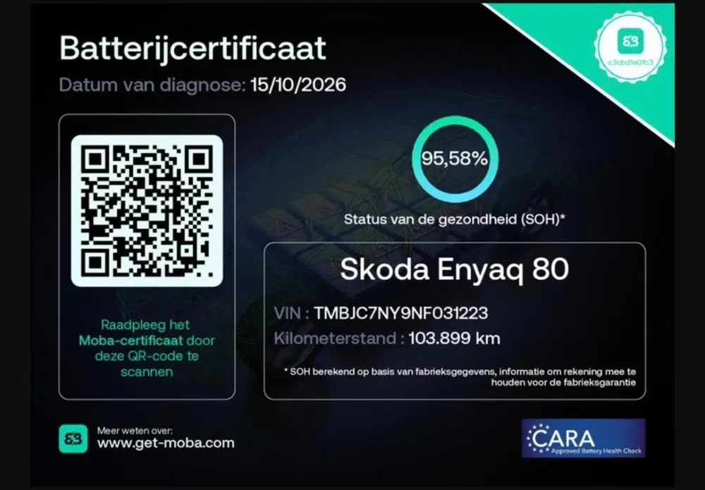 Skoda Enyaq 80 Elektrisch comfort met een vleugje luxe uit 2022, foto 10