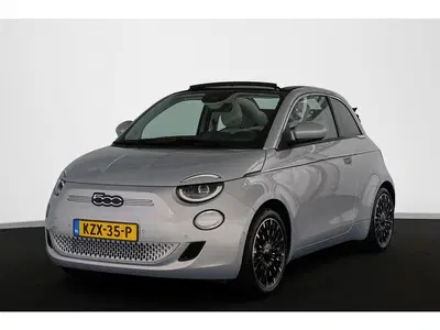 Fiat 500C La Prima 42 kWh Cabrio Leder Stoelverwarmi uit 2024