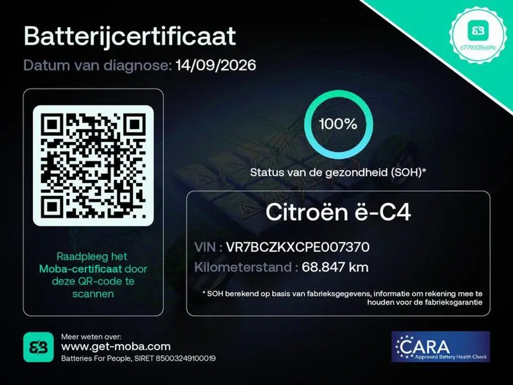 Citroën C4 Ë-C4 Shine 50 kWh Stoelverwarming Keyless uit 2023, foto 9
