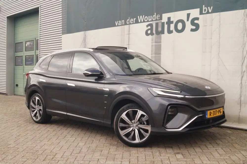 MG Marvel R Luxury 70 kWh -SOH92%-PANO-LEER-TREKHAAK uit 2022, foto 5
