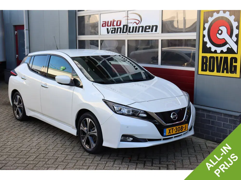 Nissan Leaf Tekna 40 kWh O.a: Key-Less uit 2019