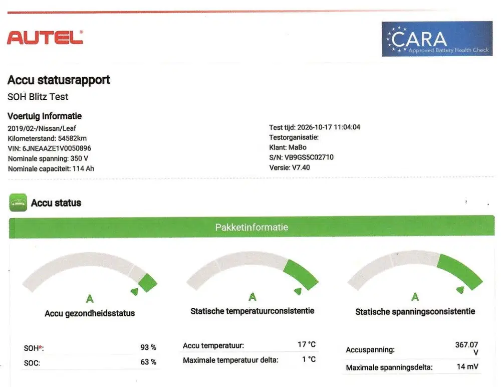 Nissan Leaf N-Connecta 40 kWh 93%SOH uit 2020, foto 4