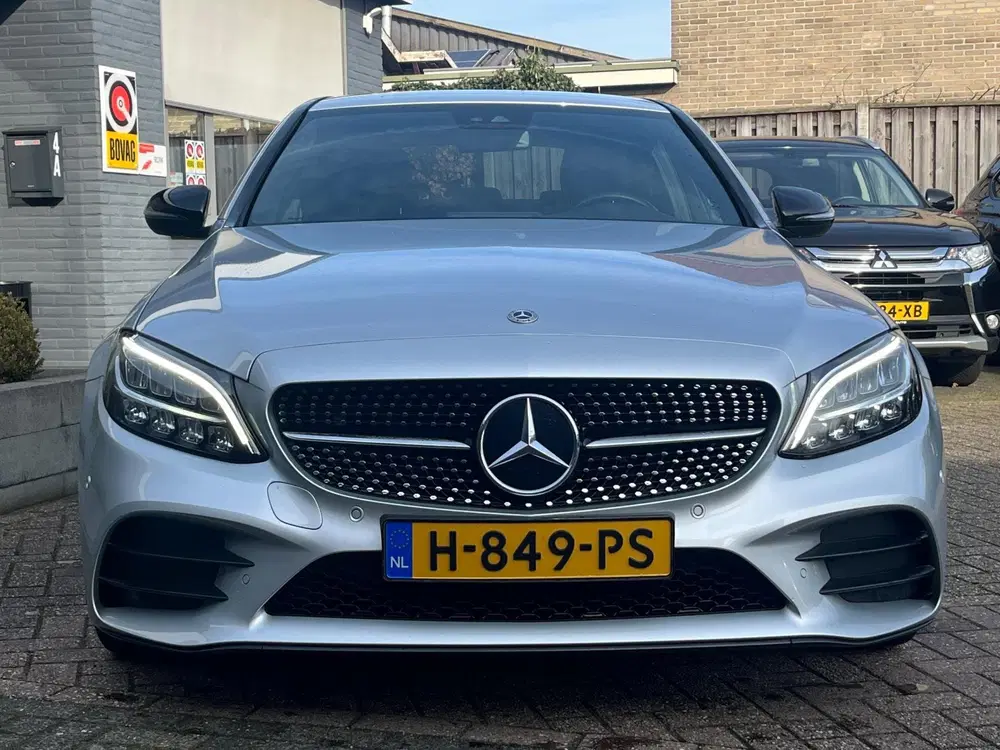 Mercedes-Benz C-Klasse 200 AUT AMG 19" leder night C200 uit 2019, foto 10