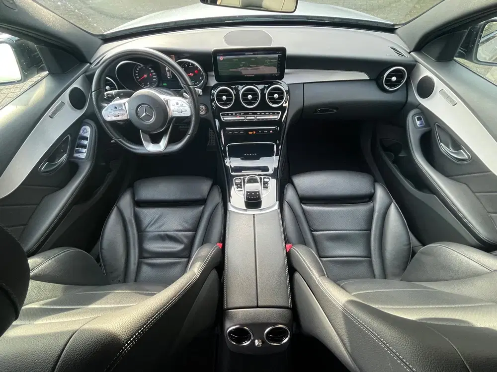 Mercedes-Benz C-Klasse 200 AUT AMG 19" leder night C200 uit 2019, foto 14