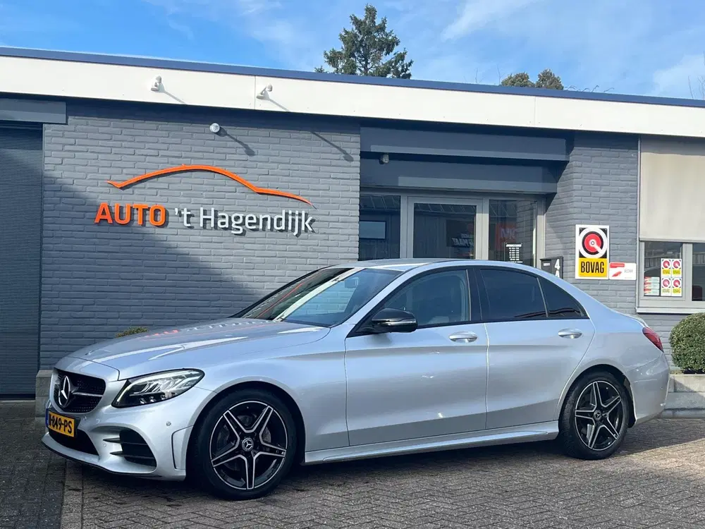 Mercedes-Benz C-Klasse 200 AUT AMG 19" leder night C200 uit 2019, foto 2
