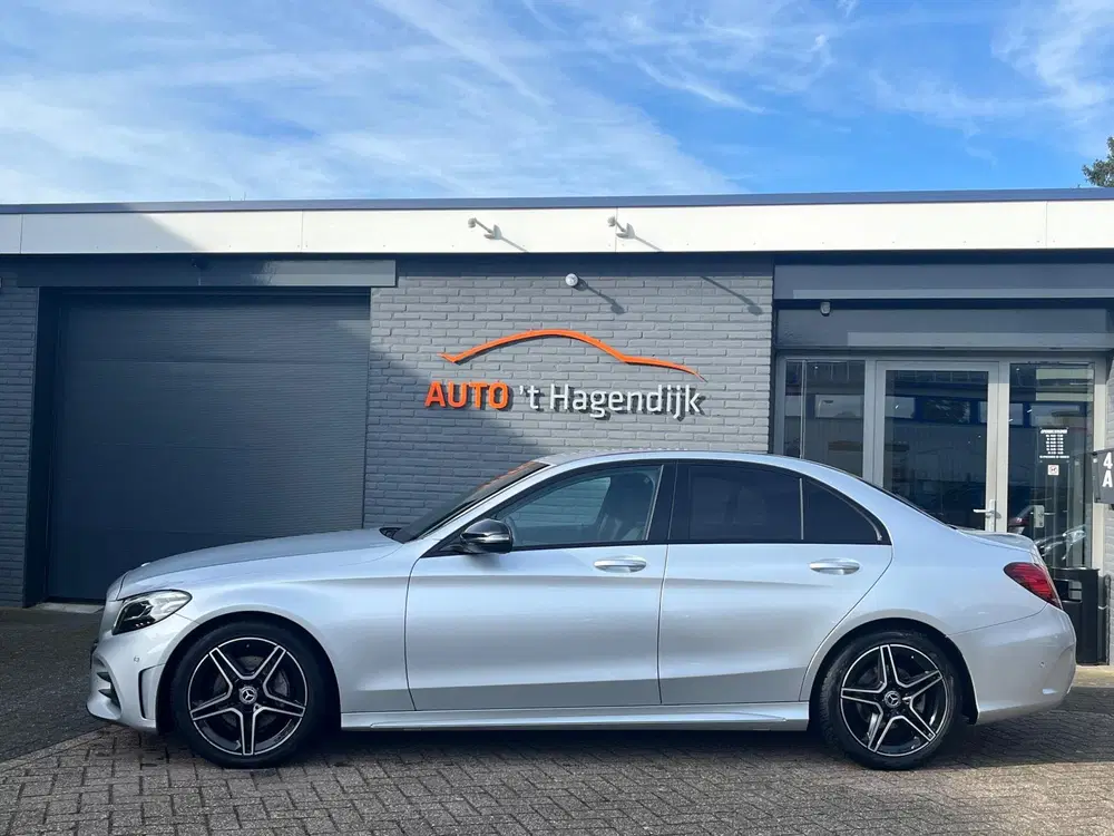 Mercedes-Benz C-Klasse 200 AUT AMG 19" leder night C200 uit 2019, foto 3