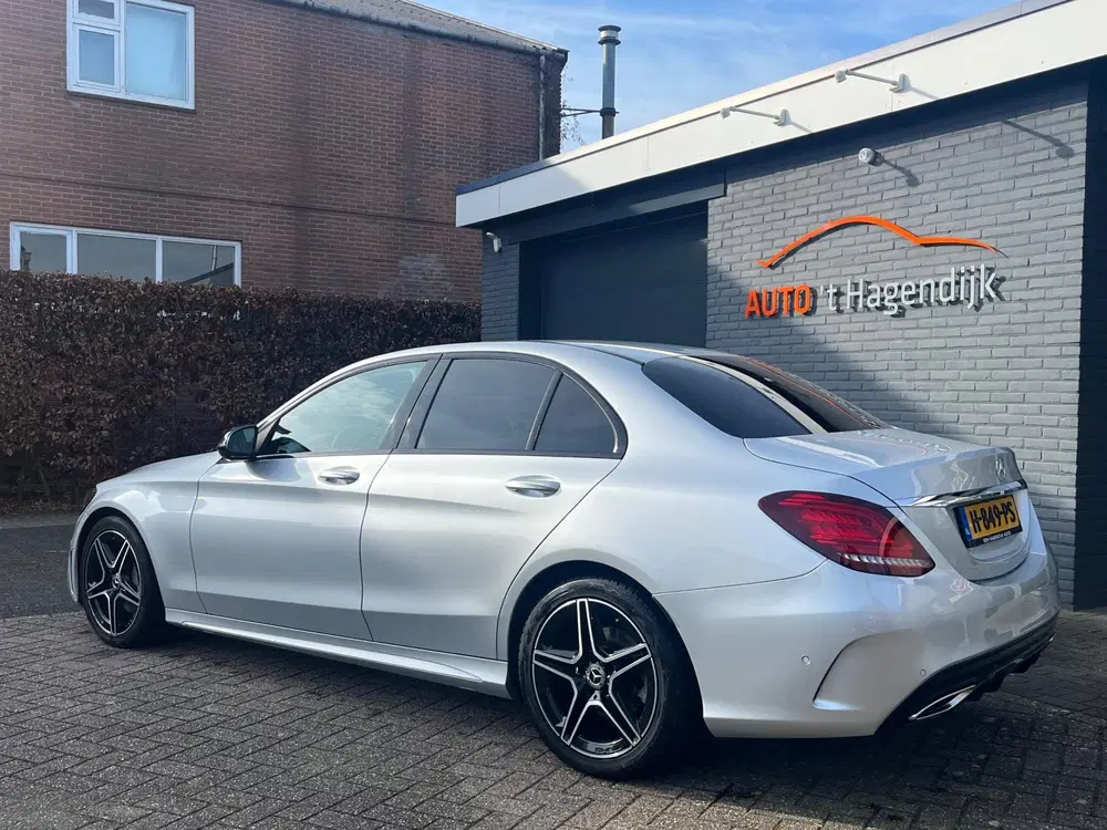 Mercedes-Benz C-Klasse 200 AUT AMG 19" leder night C200 uit 2019, foto 4