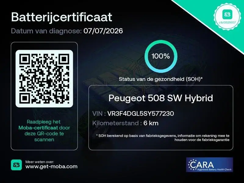 Peugeot 508 1.6 Plug-in HYbrid 180 Allure uit 2025, foto 5