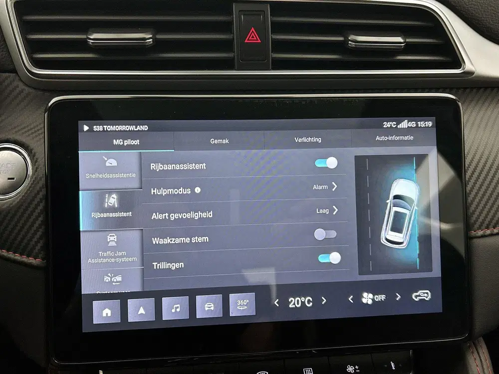 MG ZS Long Range Luxury 70 kWh uit 2022, foto 11