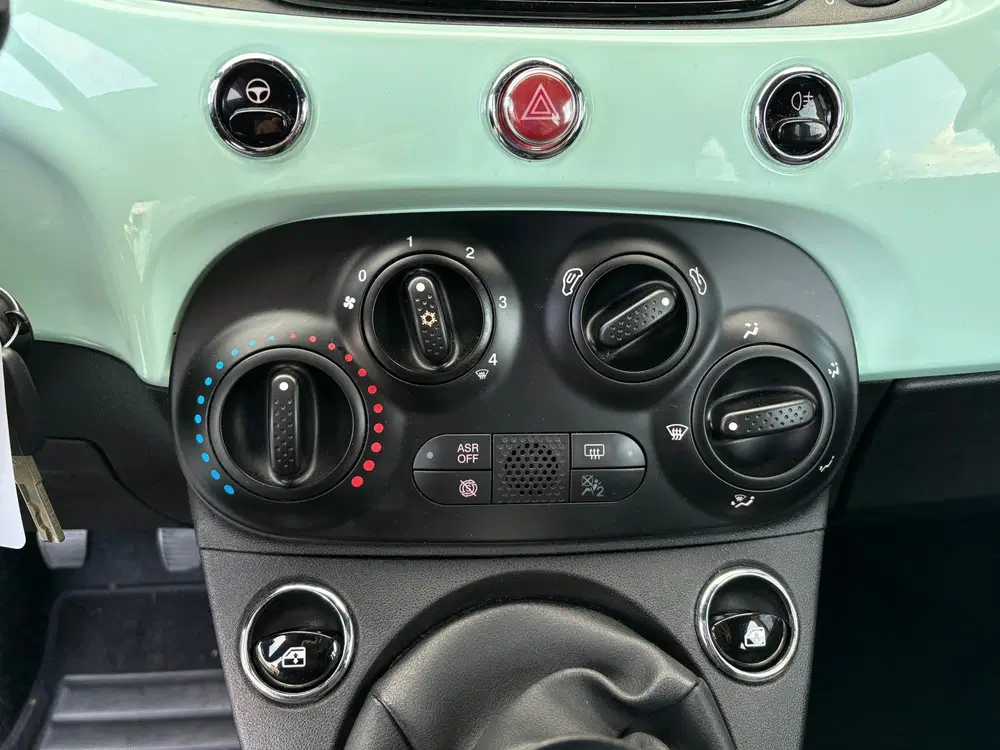 Fiat 500 CABRIO 1.2 Star Verde Lattementa Apple AIR uit 2019, foto 13