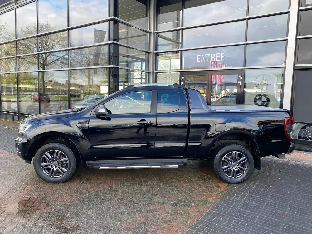 Ford Ranger 2.0 Ecoblue 213pk Aut 2021 Zwart uit 2021, foto 11