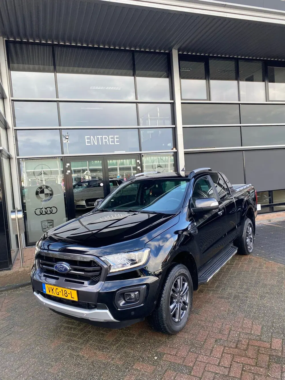 Ford Ranger 2.0 Ecoblue 213pk Aut 2021 Zwart uit 2021, foto 12