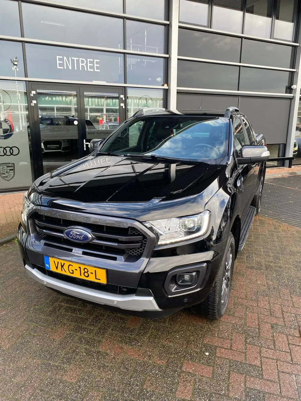 Ford Ranger 2.0 Ecoblue 213pk Aut 2021 Zwart uit 2021, foto 2