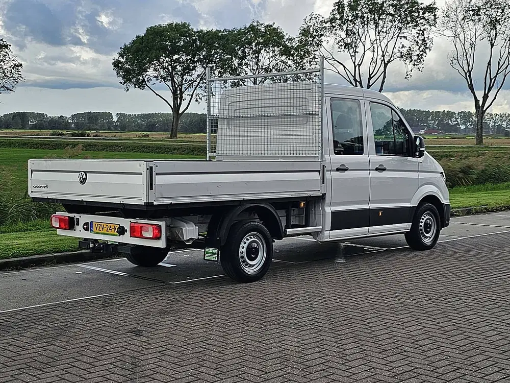 Volkswagen Crafter 35 2.0 L3 Dubbele Cabine Open-Laadbak 280 uit 2024, foto 3