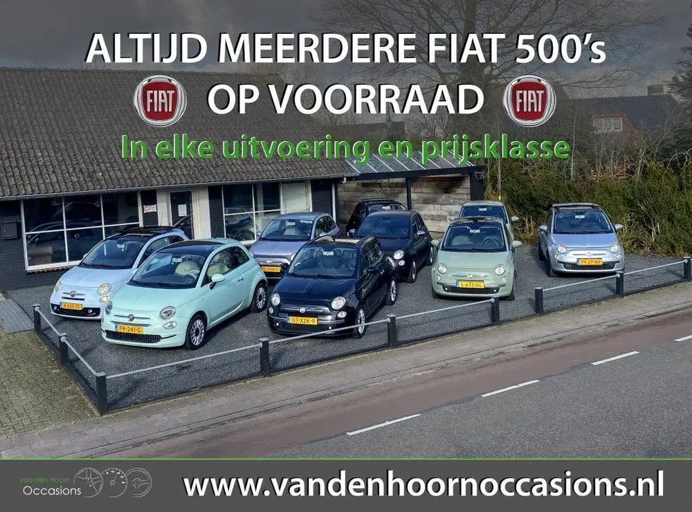 Fiat 500 1.2 AIRCO uit 2020, foto 2