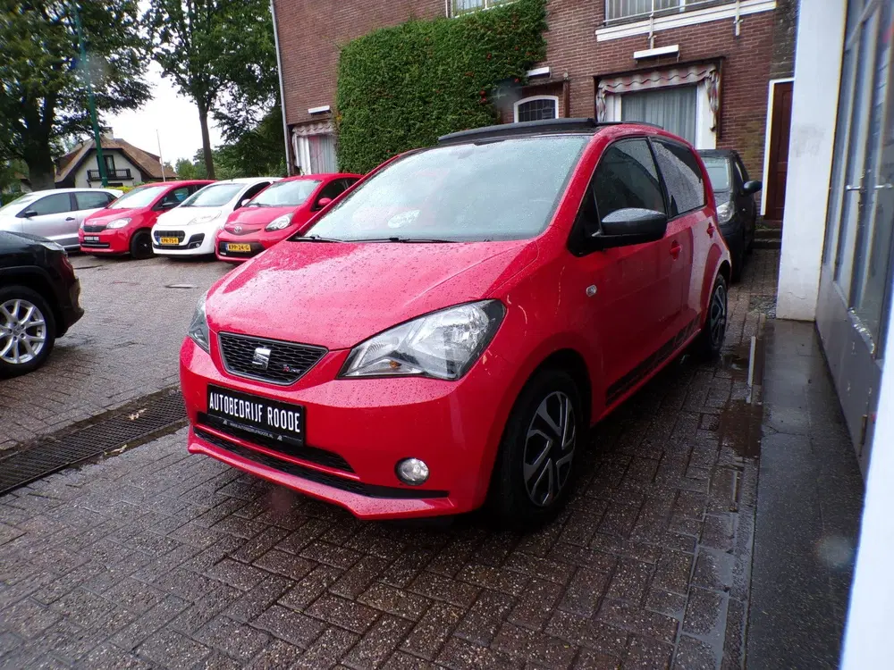 SEAT Mii 1.0 5-Drs Red FR Edition PANO DAK uit 2019, foto 4