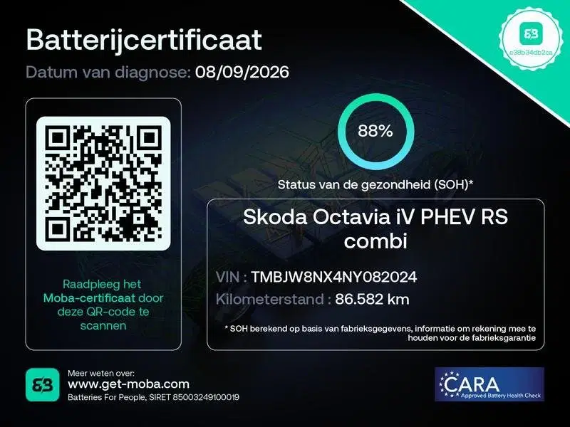 Skoda Octavia 1.4 TSI RS iV PHEV uit 2022, foto 5