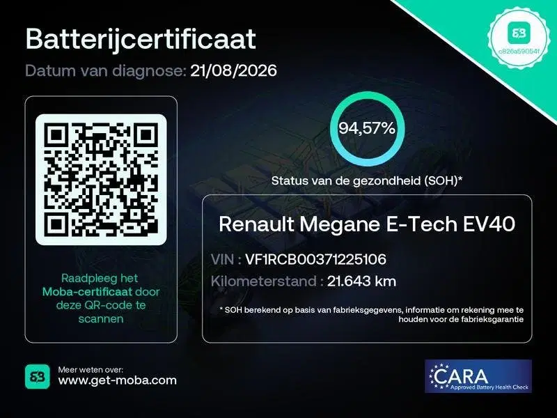 Renault Megane E-Tech EV60 Optimum Charge Equilibre uit 2023, foto 5