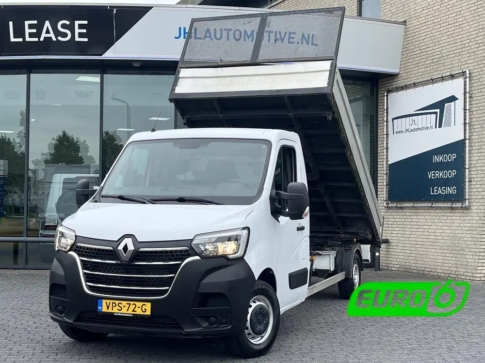 Renault Master T35 2.3 L3*OPEN LAADBAK*KIPPER*CRUISE*A uit 2021