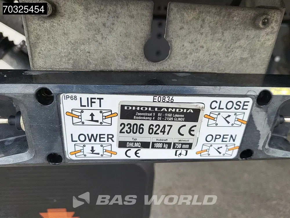 Iveco Daily 3.0L Automaat 1000KG Laadklep Luchtvering uit 2024, foto 12