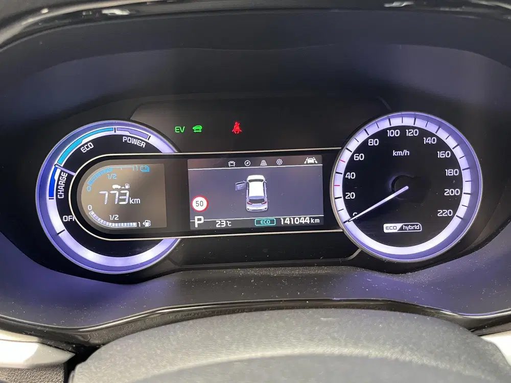 Kia Niro 1.6 GDi Hybrid DynamicLine uit 2019, foto 10