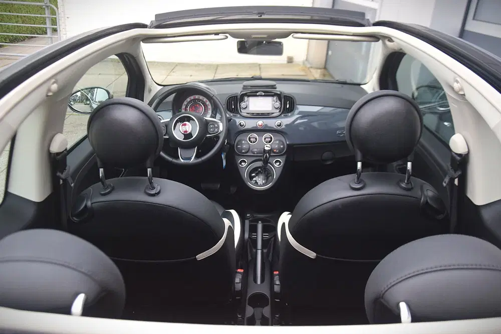 Fiat 500C 1.2 Lounge LEER uit 2019, foto 11